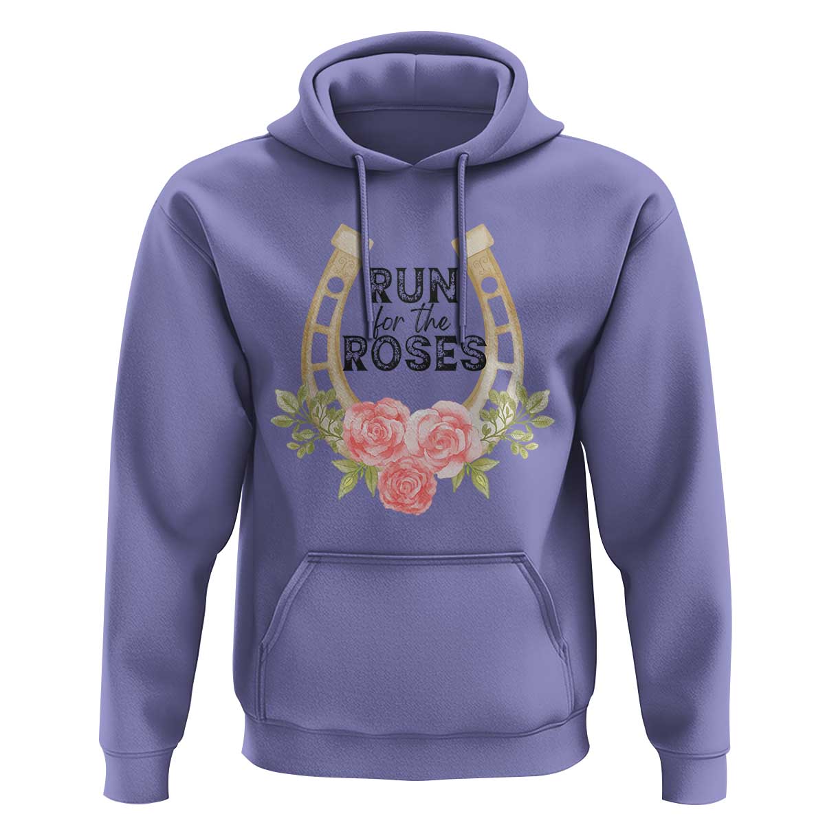 Ky Derby Horse Racing Hoodie Horses and Roses