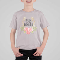 Ky Derby Horse Racing T Shirt For Kid Horses and Roses