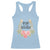Ky Derby Horse Racing Racerback Tank Top Horses and Roses