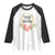 Ky Derby Horse Racing Raglan Shirt Horses and Roses