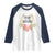 Ky Derby Horse Racing Raglan Shirt Horses and Roses