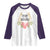 Ky Derby Horse Racing Raglan Shirt Horses and Roses