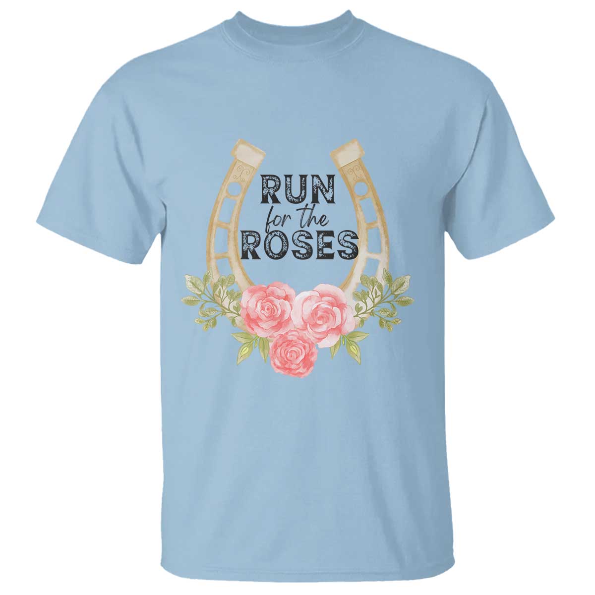 Ky Derby Horse Racing T Shirt Horses and Roses