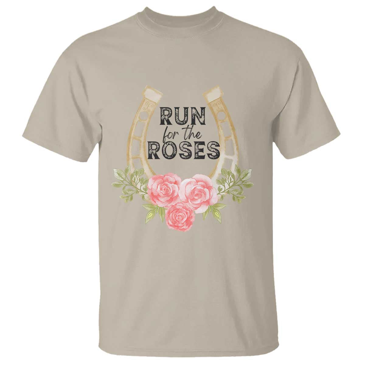 Ky Derby Horse Racing T Shirt Horses and Roses