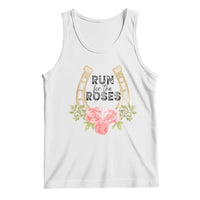 Ky Derby Horse Racing Tank Top Horses and Roses