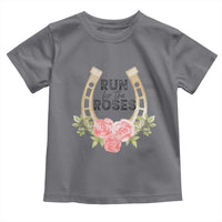 Ky Derby Horse Racing Toddler T Shirt Horses and Roses