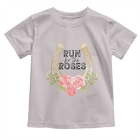Ky Derby Horse Racing Toddler T Shirt Horses and Roses