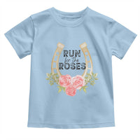 Ky Derby Horse Racing Toddler T Shirt Horses and Roses
