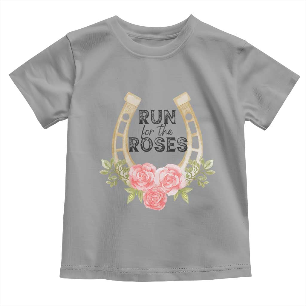 Ky Derby Horse Racing Toddler T Shirt Horses and Roses