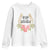Ky Derby Horse Racing Youth Sweatshirt Horses and Roses