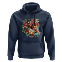 Ky Derby Day Party Hoodie Mint Juleps and Roses Horse Racing