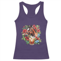 Ky Derby Day Party Racerback Tank Top Mint Juleps and Roses Horse Racing