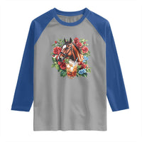 Ky Derby Day Party Raglan Shirt Mint Juleps and Roses Horse Racing