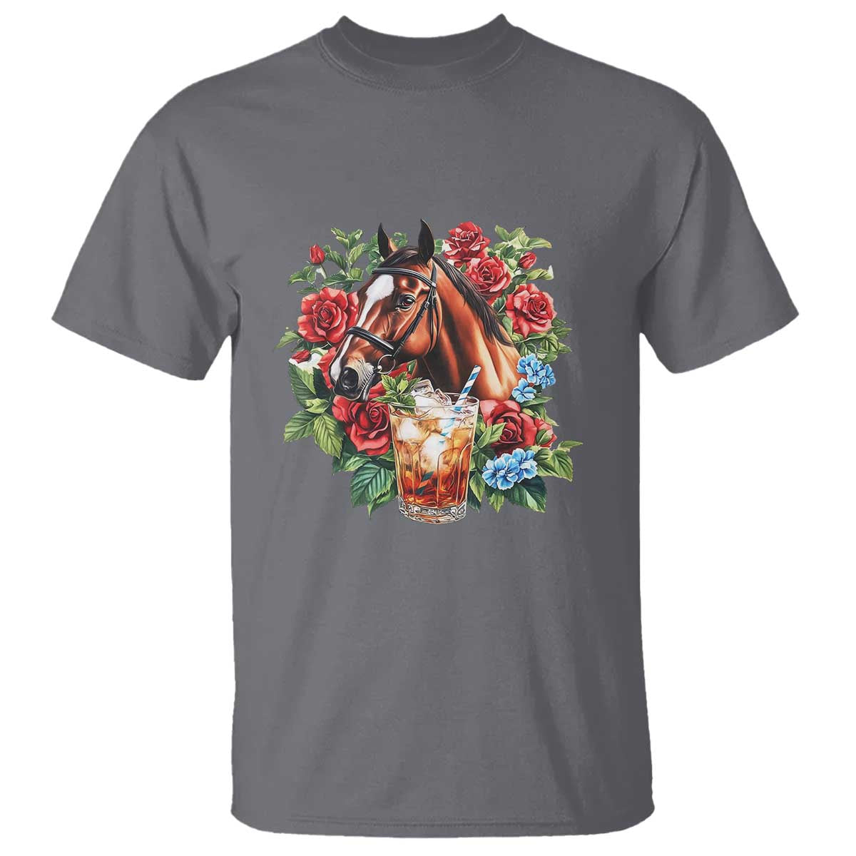 Ky Derby Day Party T Shirt Mint Juleps and Roses Horse Racing