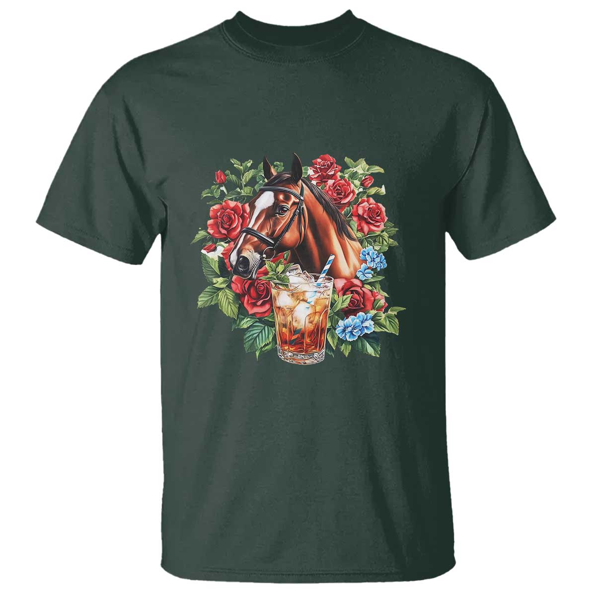 Ky Derby Day Party T Shirt Mint Juleps and Roses Horse Racing