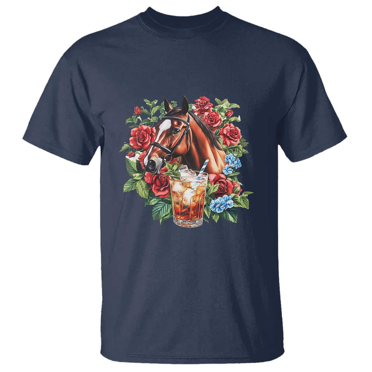 Ky Derby Day Party T Shirt Mint Juleps and Roses Horse Racing
