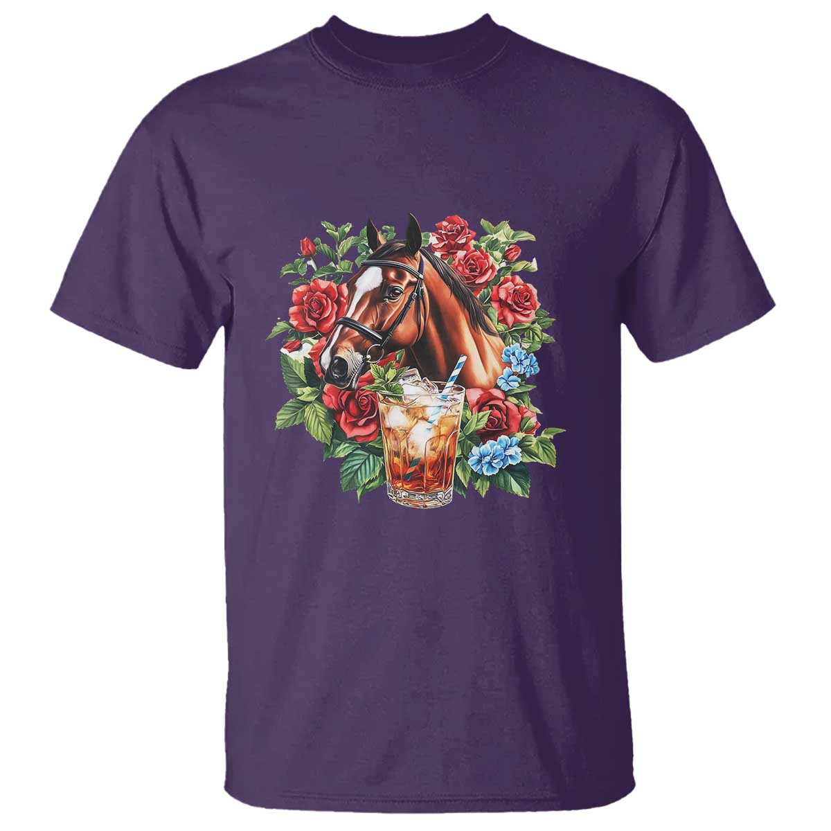 Ky Derby Day Party T Shirt Mint Juleps and Roses Horse Racing