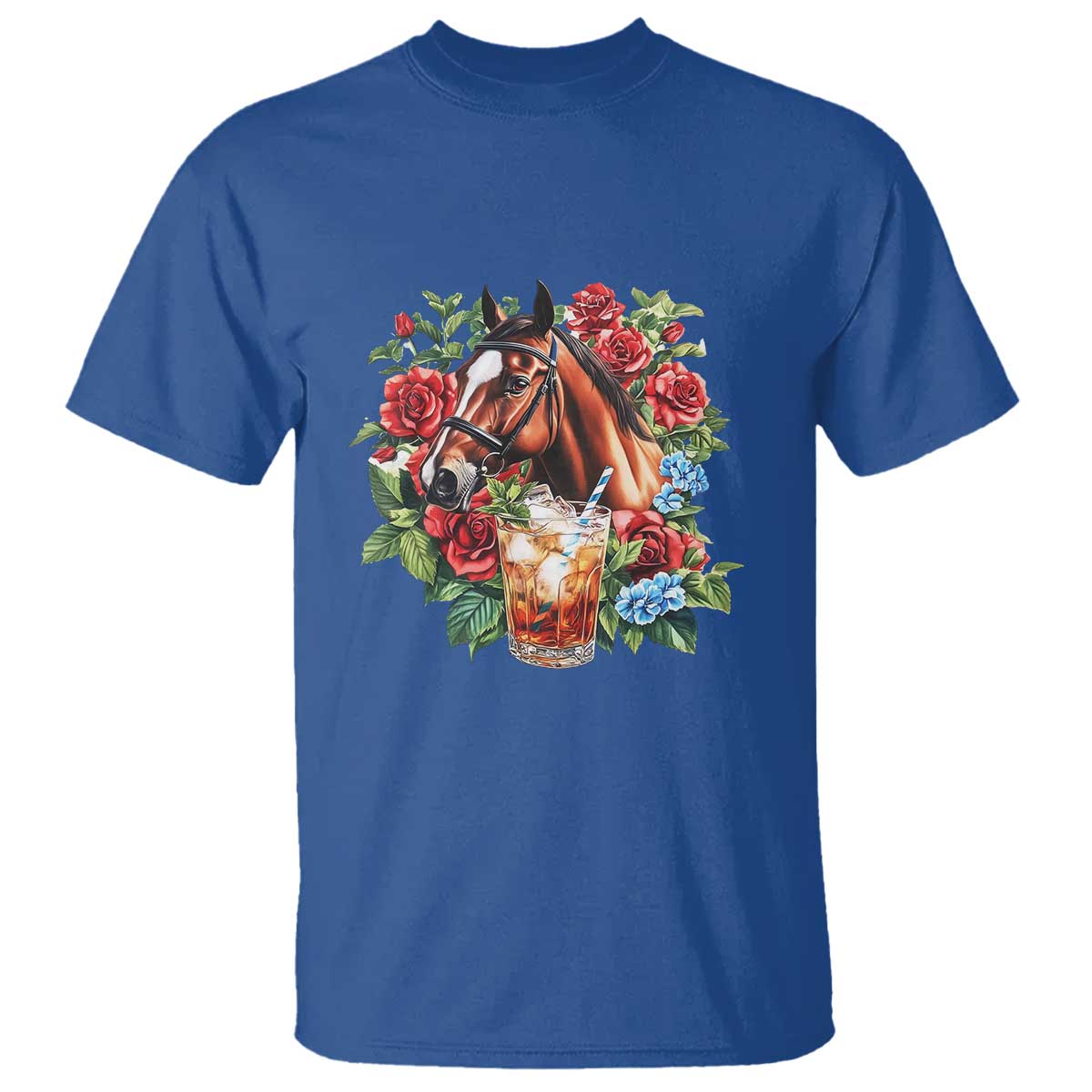 Ky Derby Day Party T Shirt Mint Juleps and Roses Horse Racing