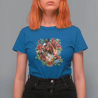 Ky Derby Day Party T Shirt For Women Mint Juleps and Roses Horse Racing