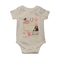 Talk Derby To Me Baby Onesie Horse Riders Ky Racing Day