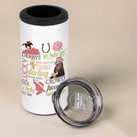 Talk Derby To Me 4 in 1 Can Cooler Tumbler Horse Riders Ky Racing Day
