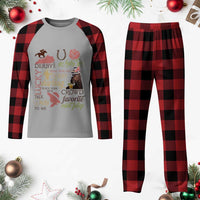 Talk Derby To Me Plaid Pajama Set Horse Riders Ky Racing Day - Wonder Print Shop