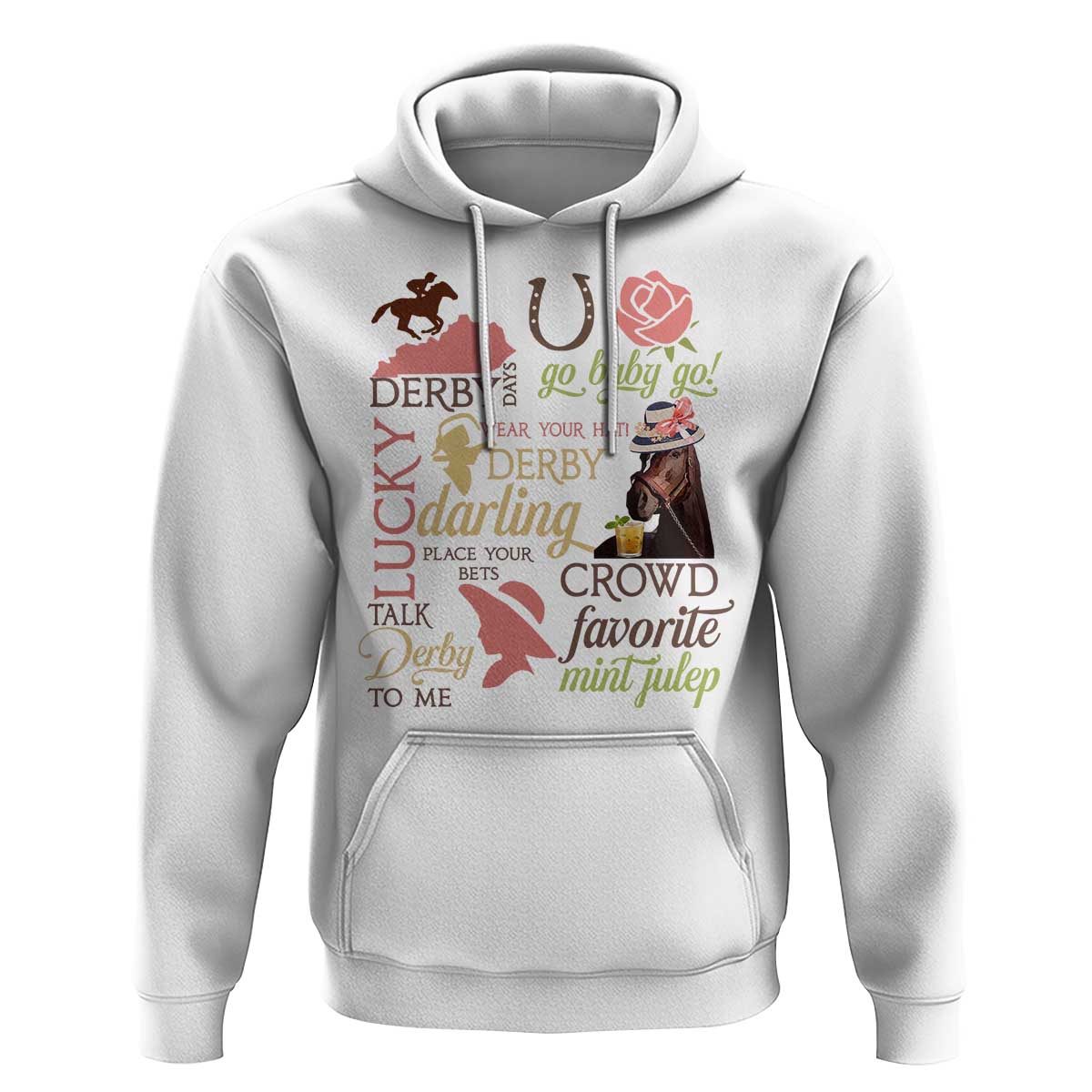 Talk Derby To Me Hoodie Horse Riders Ky Racing Day