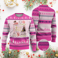 Talk Derby To Me Ugly Christmas Sweater Horse Riders Ky Racing Day - Wonder Print Shop