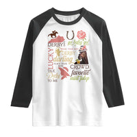 Talk Derby To Me Raglan Shirt Horse Riders Ky Racing Day