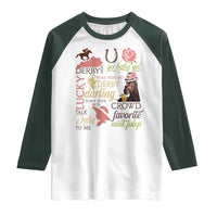 Talk Derby To Me Raglan Shirt Horse Riders Ky Racing Day