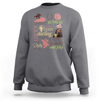 Talk Derby To Me Sweatshirt Horse Riders Ky Racing Day