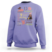 Talk Derby To Me Sweatshirt Horse Riders Ky Racing Day