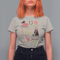 Talk Derby To Me T Shirt For Women Horse Riders Ky Racing Day