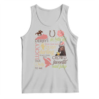 Talk Derby To Me Tank Top Horse Riders Ky Racing Day