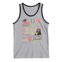 Talk Derby To Me Tank Top Horse Riders Ky Racing Day