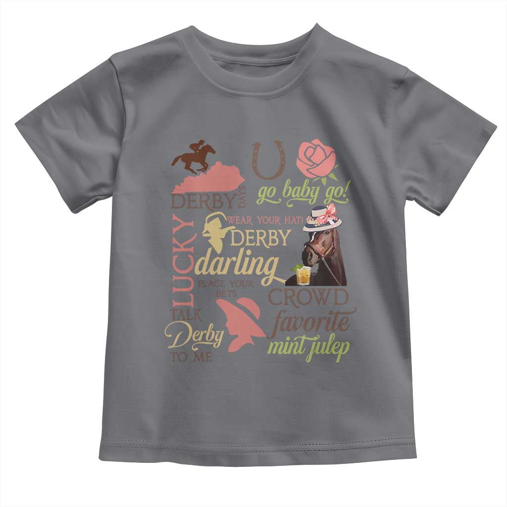 Talk Derby To Me Toddler T Shirt Horse Riders Ky Racing Day