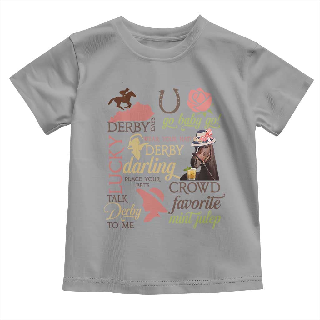 Talk Derby To Me Toddler T Shirt Horse Riders Ky Racing Day