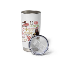Talk Derby To Me Tumbler Cup Horse Riders Ky Racing Day