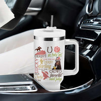 Talk Derby To Me Tumbler With Handle Horse Riders Ky Racing Day