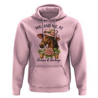 Funny Ky Derby Horse Racing Hoodie You Had Me At Juleps and Jockeys