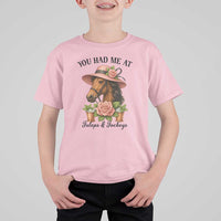 Funny Ky Derby Horse Racing T Shirt For Kid You Had Me At Juleps and Jockeys