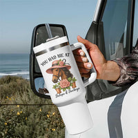 Funny Ky Derby Horse Racing Tumbler With Handle You Had Me At Juleps and Jockeys