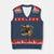 Talk Derby To Me V-Neck Knit Sweater Vest Ky Horse Racing Mint Julep and Roses - Wonder Print Shop