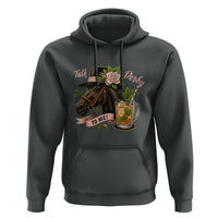 Talk Derby To Me Hoodie Ky Horse Racing Mint Julep and Roses