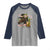 Talk Derby To Me Raglan Shirt Ky Horse Racing Mint Julep and Roses