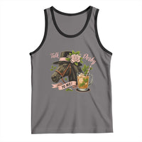 Talk Derby To Me Tank Top Ky Horse Racing Mint Julep and Roses