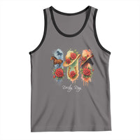 Ky Derby Day Tank Top Horse Racing Nice Hat Mint Julep and Roses