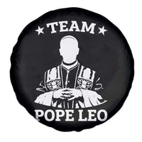 Team Pope Leo XIV Spare Tire Cover Vintage Catholic Faith Historical Religious Support