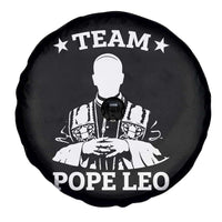 Team Pope Leo XIV Spare Tire Cover Vintage Catholic Faith Historical Religious Support