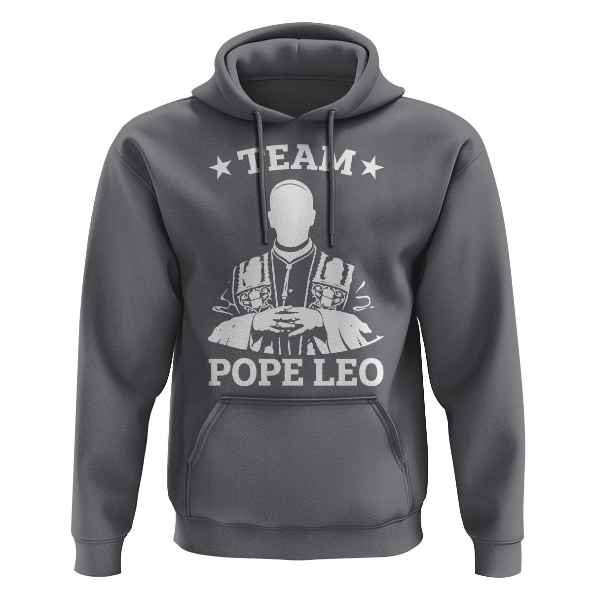 Team Pope Leo XIV Hoodie Vintage Catholic Faith Historical Religious Support